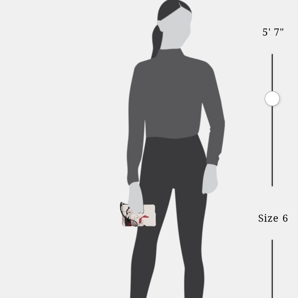 NWT Disney x Coach collab. Corner Zip Villians Cruella Motif Wristlet - Picture 6 of 10